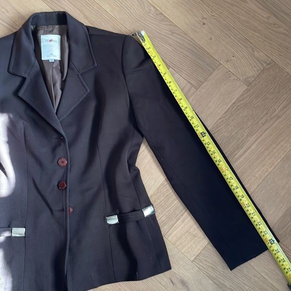 VERTIGO brown blazer 🇫🇷 - Picture 11 of 12
